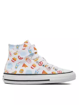 Тканевые кроссовки Chuck Taylor All Star Easy On Snacks Converse, белый