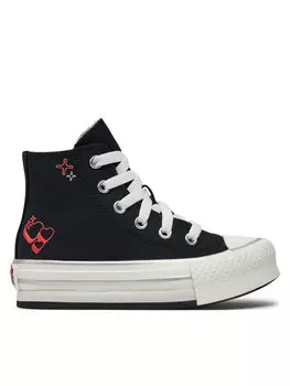 Тканевые кроссовки Chuck Taylor All Star Eva Lift Converse, черный