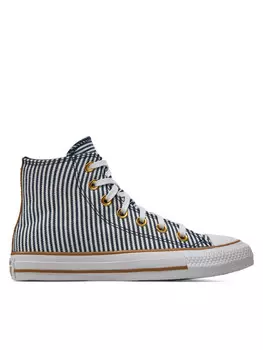 Тканевые кроссовки Chuck Taylor All Star Herringbone Stripe Converse, синий