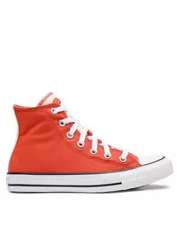 Тканевые кроссовки Chuck Taylor All Star Hi A06197C Converse, оранжевый