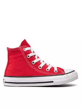 Тканевые кроссовки Chuck Taylor All Star Hi 3J232 Converse, красный