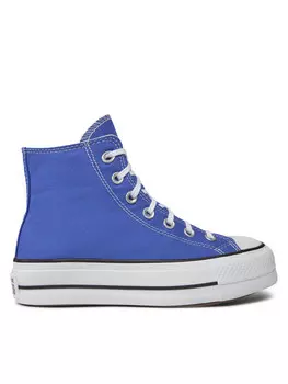 Тканевые кроссовки Chuck Taylor All Star Lift Converse, синий