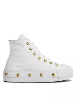 Тканевые кроссовки Chuck Taylor All Star Lift Converse, белый