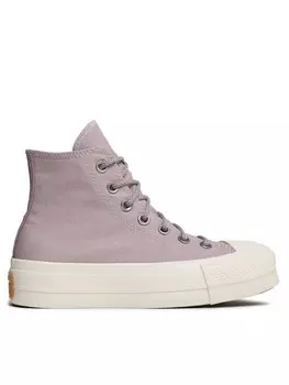Тканевые кроссовки Chuck Taylor All Star Lift Converse, фиолетовый