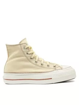 Тканевые кроссовки Chuck Taylor All Star Lift Converse, коричневый