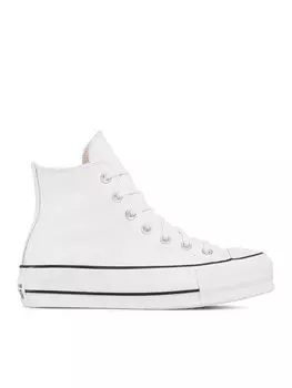 Тканевые кроссовки Chuck Taylor All Star Lift Clean Hi 561676C Converse, белый