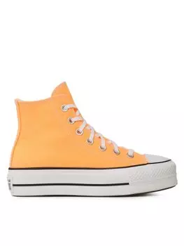Тканевые кроссовки Chuck Taylor All Star Lift Hi A03052C Converse, оранжевый