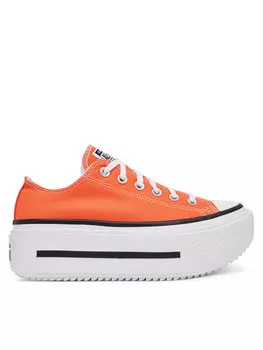 Тканевые кроссовки Chuck Taylor All Star Lift Double Stack Platform A16284C Converse, красный