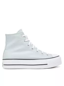 Тканевые кроссовки Chuck Taylor All Star Lift Platform A11873C Converse, голубой