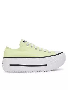 Тканевые кроссовки Chuck Taylor All Star Lift Double Stack Platform A16283C Converse, желтый