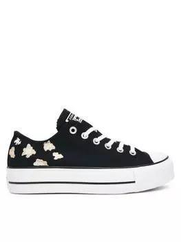 Тканевые кроссовки Chuck Taylor All Star Lift A14937C Converse, черный