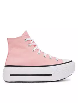 Тканевые кроссовки Chuck Taylor All Star Lift Double Stack A15012C Converse, розовый