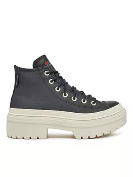 Тканевые кроссовки Chuck Taylor All Star Lugged Heel Platform Waterproof A12328C 001 Converse, черный