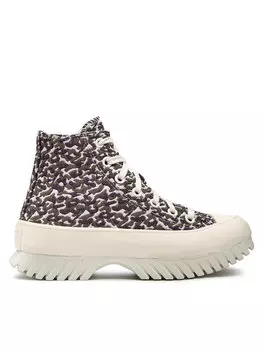 Тканевые кроссовки Chuck Taylor All Star Lugged 2.0 Hi A00877C Converse, мультиколор