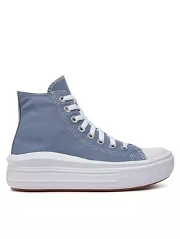 Тканевые кроссовки Chuck Taylor All Star Move Converse, фиолетовый