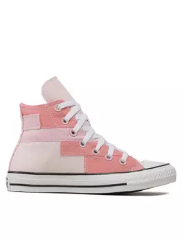 Тканевые кроссовки Chuck Taylor All Star Patchwork Converse, белый