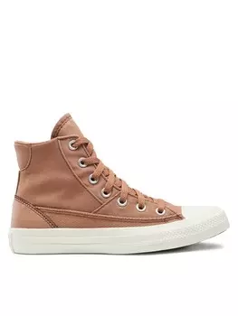 Тканевые кроссовки Chuck Taylor All Star Patchwork Converse, бежевый
