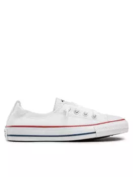 Тканевые кроссовки Chuck Taylor All Star Shoreline Slip 537084C Converse, белый