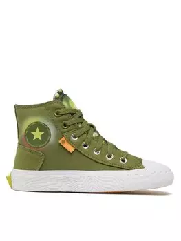 Тканевые кроссовки Chuck Taylor All Star Spray Paint A03474C Converse, хаки