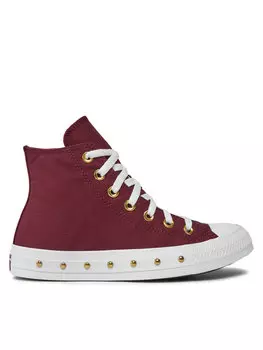 Тканевые кроссовки Chuck Taylor All Star Star Studded A07906C Converse, красный