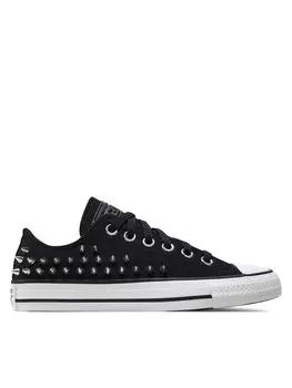Тканевые кроссовки Chuck Taylor All Star Studded Converse, черный