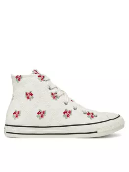Тканевые кроссовки Chuck Taylor All Star Vintage Embroidery A12635C Converse, белый