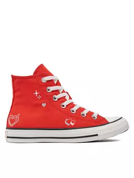 Тканевые кроссовки Chuck Taylor All Star Y2K Heart Converse, красный