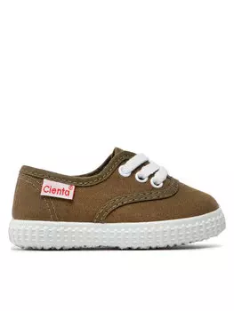 Тканевые кроссовки Cienta, зеленый