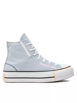 Тканевые Кроссовки Converse Chuck Taylor All Star Lift Platform Color Pop A07596C, синий