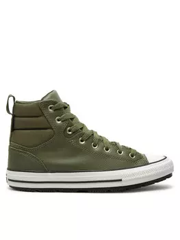 Тканевые Кроссовки Converse Chuck Taylor All Star Berkshire Boot Water-Repellent A08563C, зеленый