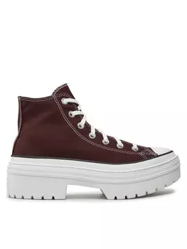 Тканевые Кроссовки Converse Chuck Taylor All Star Lugged Heel A09401C, темно-красный