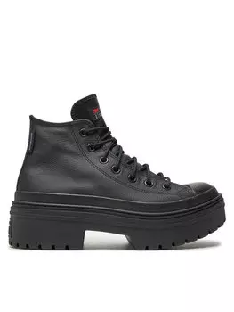 Тканевые Кроссовки Converse Chuck Taylor All Star Lugged Heel Platform Waterproof A11548C, черный