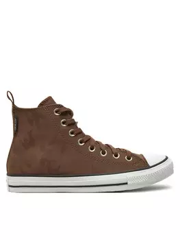 Тканевые Кроссовки Converse Chuck Taylor All Star Tectuff Waterproof Camo A08567C, коричневый