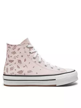 Тканевые Кроссовки Converse, розовый