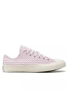 Тканевые Кроссовки Converse, розовый