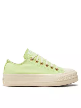 Тканевые Кроссовки Converse, зеленый