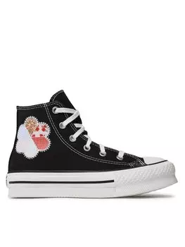 Тканевые кроссовки Ctas Eva Lift Hi Converse, черный