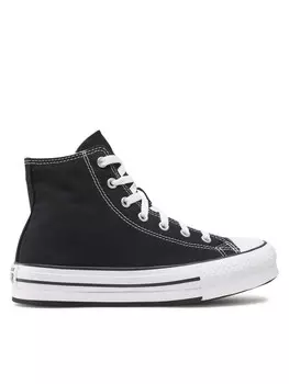 Тканевые кроссовки Ctas Eva Lift Hi Converse, черный