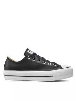 Тканевые кроссовки Ctas Lift Clean Ox Converse, черный