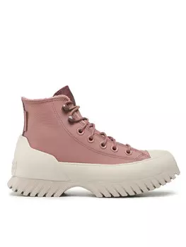 Тканевые кроссовки Ctas Lugged 2.0 Cc Hi Converse, розовый