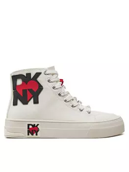 Тканевые Кроссовки DKNY, белый