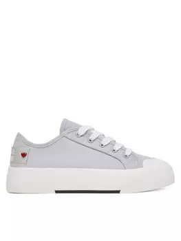 Тканевые кроссовки JA15012G0MJP0010 Love Moschino, серый