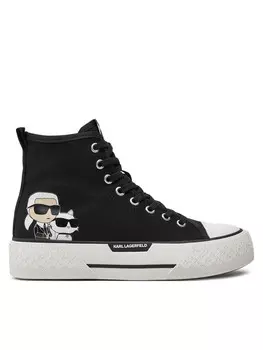 Тканевые Кроссовки KARL LAGERFELD, черный
