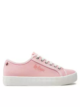 Тканевые кроссовки Lee Cooper, розовый