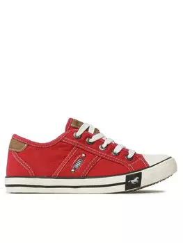 Тканевые кроссовки Mustang, красный