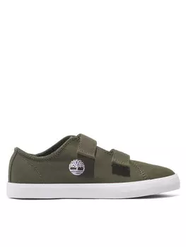 Тканевые кроссовки Newport Bay Low Hook & Loop Sneaker Timberland, хаки