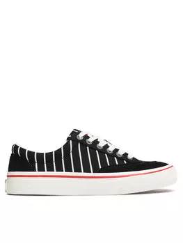 Тканевые кроссовки Skate Canvas Stripes Tommy Jeans, черный