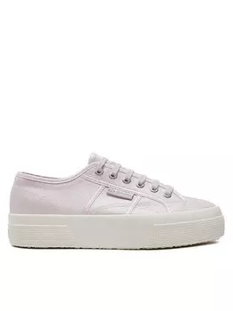 Тканевые Кроссовки Superga Platform Pearl Matte Canv 2740 S21362W, фиолетовый