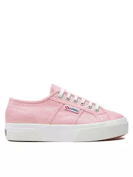 Тканевые кроссовки Superga, розовый