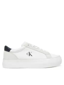 Тканевые кроссовки Vulc Flatform Mg Nylon Mix YW0YW01896 Calvin Klein Jeans, белый